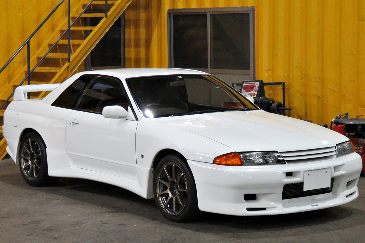 1994 Nissan SKYLINE GT-R R32 GT-R, Tommy Kaira Aero, WedsSport SA70, HKS Air Cleaner, Brembo Calipers, Nismo Rear Upper Link 