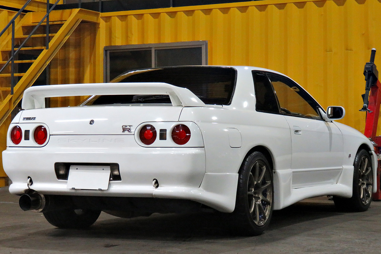 1994 Nissan SKYLINE GT-R R32 GT-R, Tommy Kaira Aero, WedsSport SA70, HKS Air Cleaner, Brembo Calipers, Nismo Rear Upper Link 