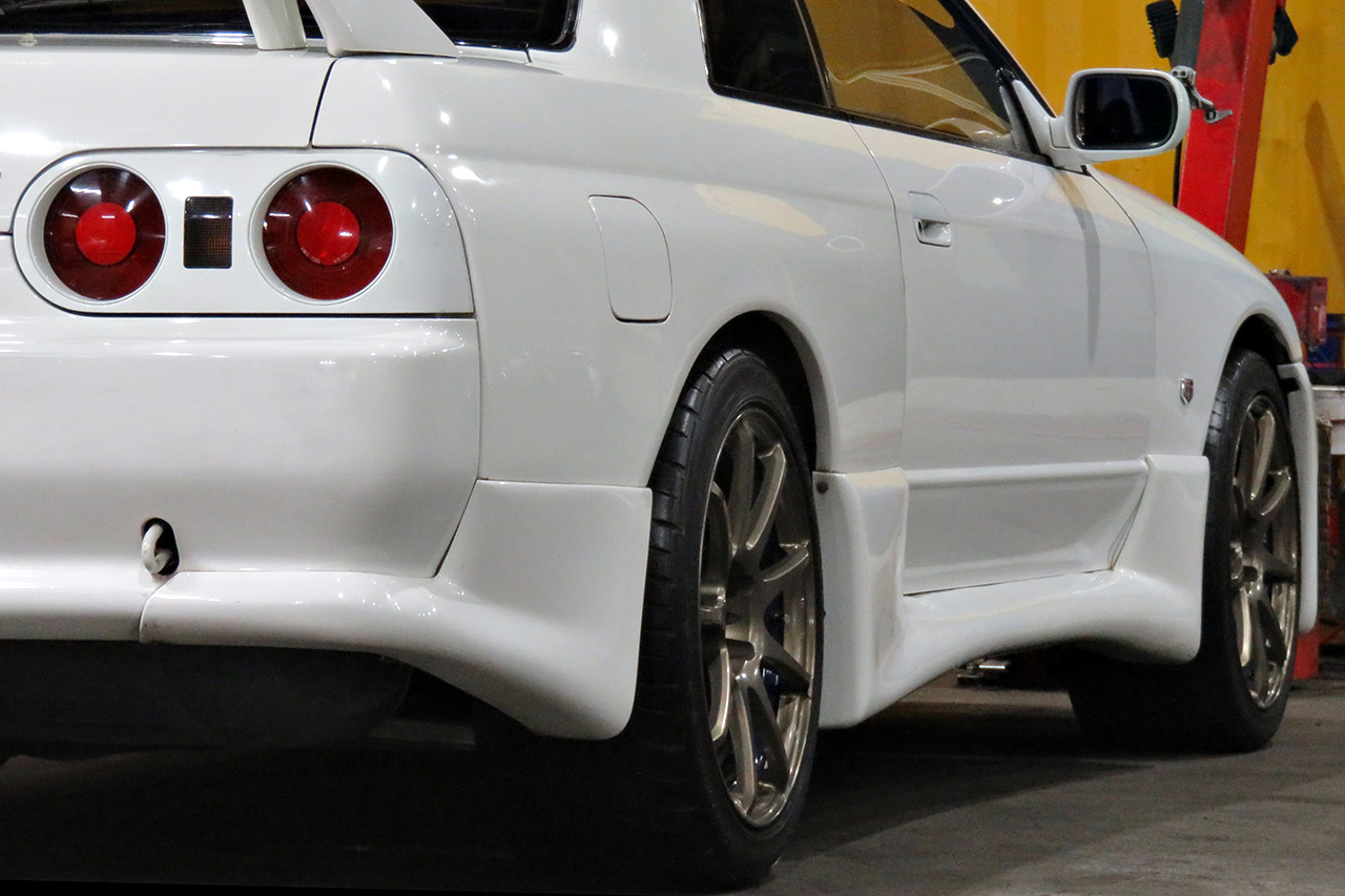 1994 Nissan SKYLINE GT-R R32 GT-R, Tommy Kaira Aero, WedsSport SA70, HKS Air Cleaner, Brembo Calipers, Nismo Rear Upper Link 