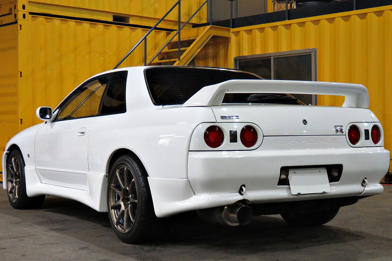 1994 Nissan SKYLINE GT-R R32 GT-R, Tommy Kaira Aero, WedsSport SA70, HKS Air Cleaner, Brembo Calipers, Nismo Rear Upper Link 