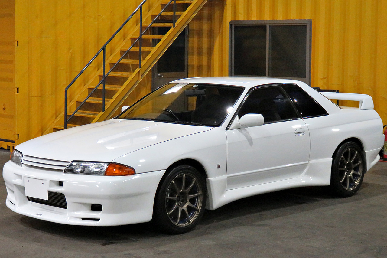 1994 Nissan SKYLINE GT-R R32 GT-R, Tommy Kaira Aero, WedsSport SA70, HKS Air Cleaner, Brembo Calipers, Nismo Rear Upper Link 