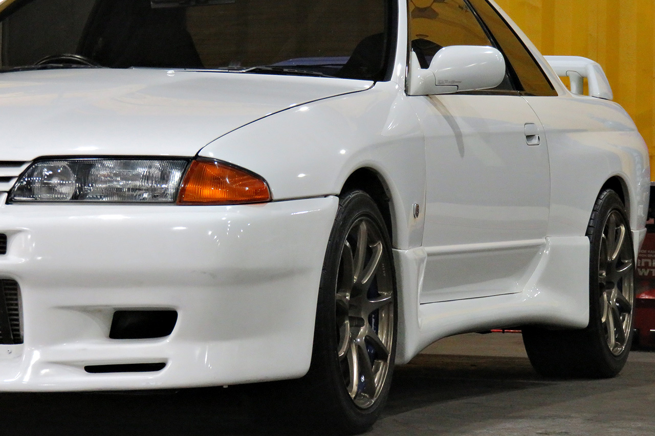 1994 Nissan SKYLINE GT-R R32 GT-R, Tommy Kaira Aero, WedsSport SA70, HKS Air Cleaner, Brembo Calipers, Nismo Rear Upper Link 