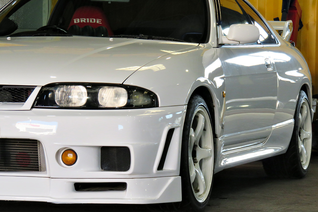 1996 Nissan SKYLINE GT-R R33 GT-R Nismo Front Bumper, Nismo Intercooler,  Advan Racing TCII, Apexi Power FC