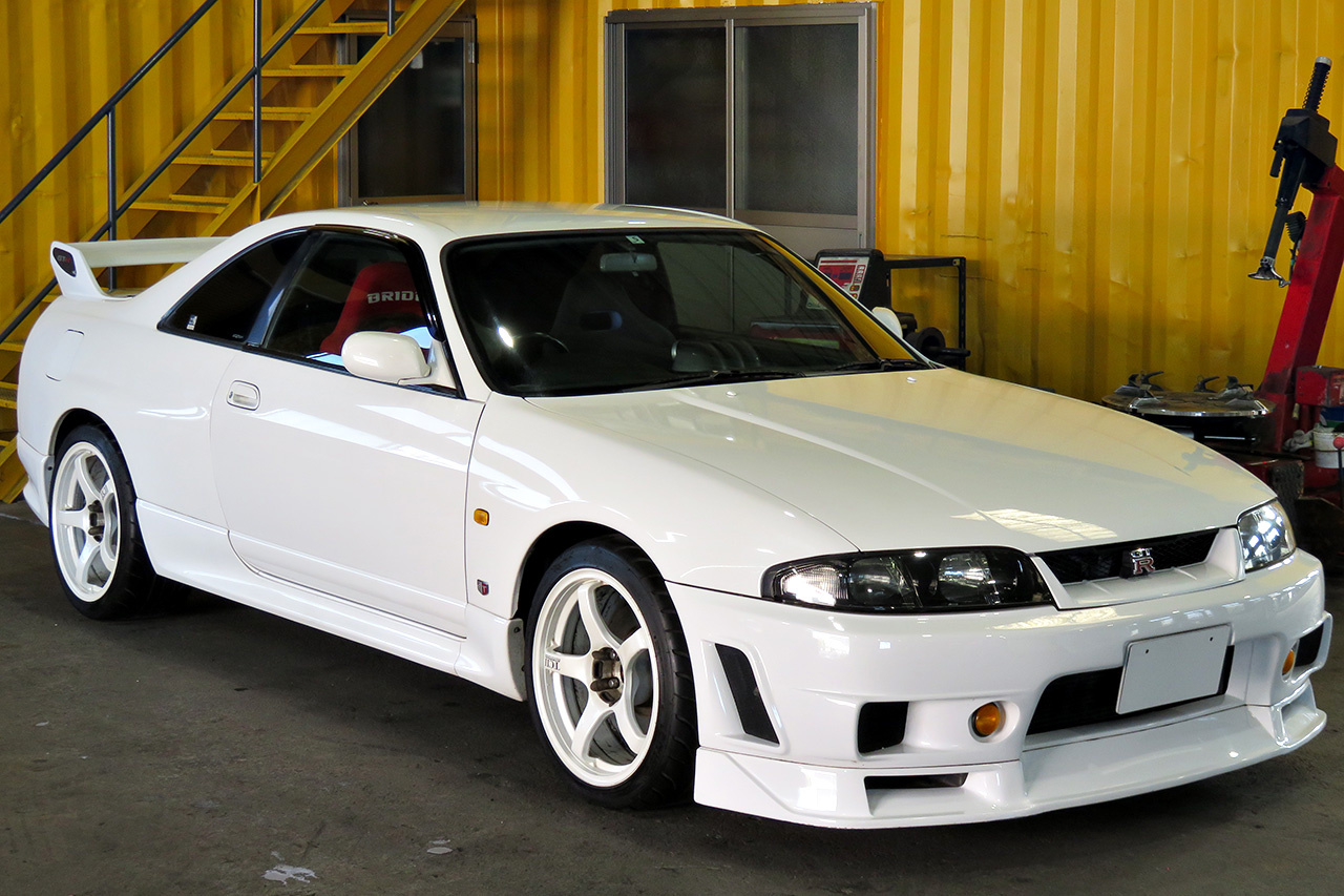 1996 Nissan SKYLINE GT-R R33 GT-R Nismo Front Bumper, Nismo Intercooler,  Advan Racing TCII, Apexi Power FC