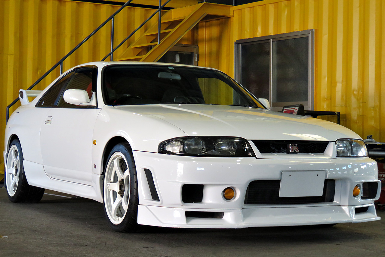 1996 Nissan SKYLINE GT-R R33 GT-R Nismo Front Bumper, Nismo Intercooler,  Advan Racing TCII, Apexi Power FC