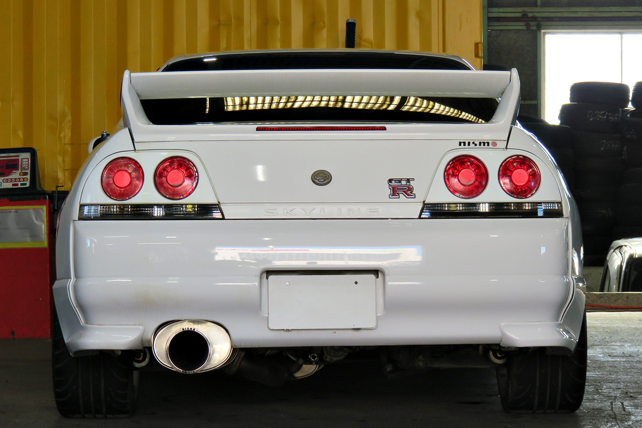 1996 Nissan SKYLINE GT-R R33 GT-R Nismo Front Bumper, Nismo Intercooler,  Advan Racing TCII, Apexi Power FC