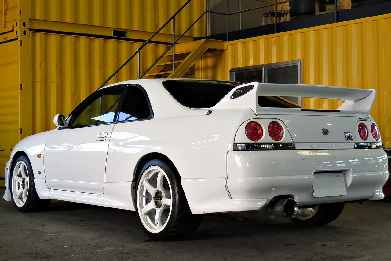 1996 Nissan SKYLINE GT-R R33 GT-R Nismo Front Bumper, Nismo Intercooler,  Advan Racing TCII, Apexi Power FC