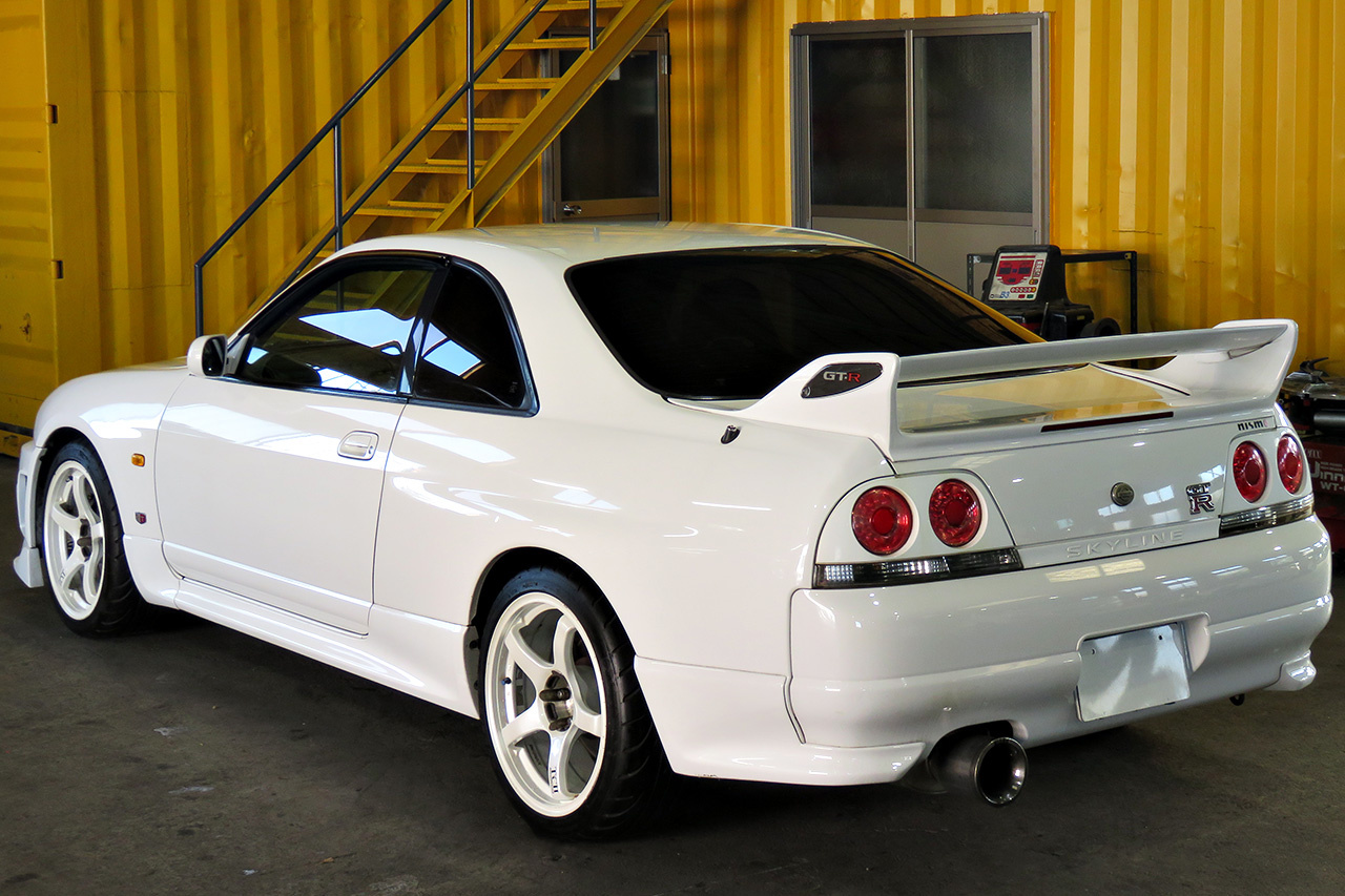 1996 Nissan SKYLINE GT-R R33 GT-R Nismo Front Bumper, Nismo Intercooler,  Advan Racing TCII, Apexi Power FC