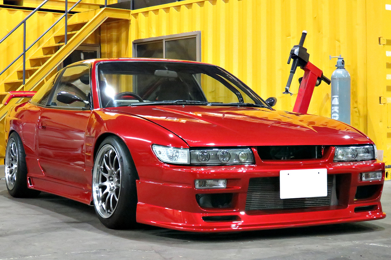 1993 Nissan 180SX Sileighty, G Corporation Wide Body Kit, Bride Full Bucket Driver Seat, HKS Intercooler, Work Emotion