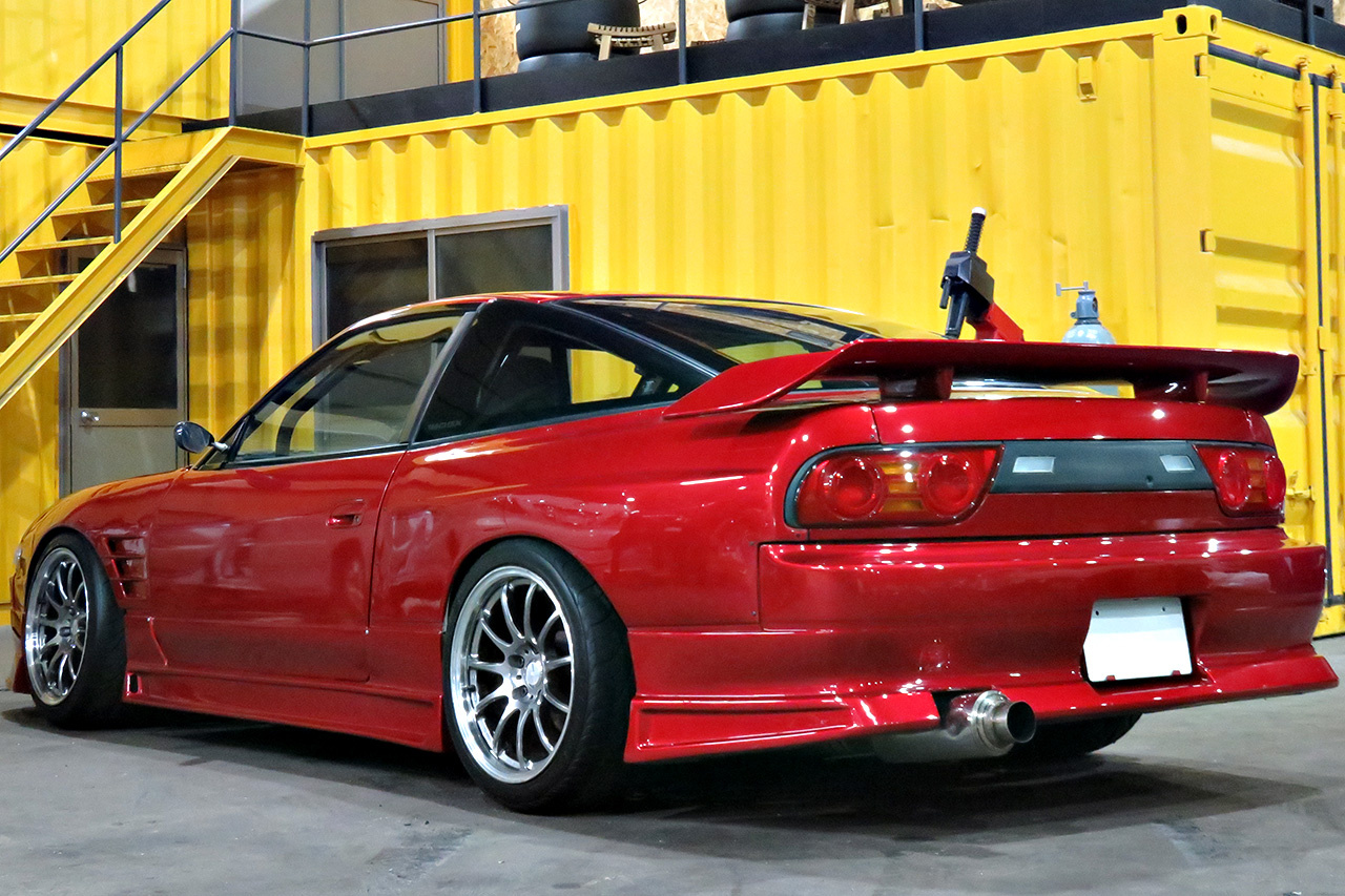 1993 Nissan 180SX Sileighty, G Corporation Wide Body Kit, Bride Full Bucket Driver Seat, HKS Intercooler, Work Emotion