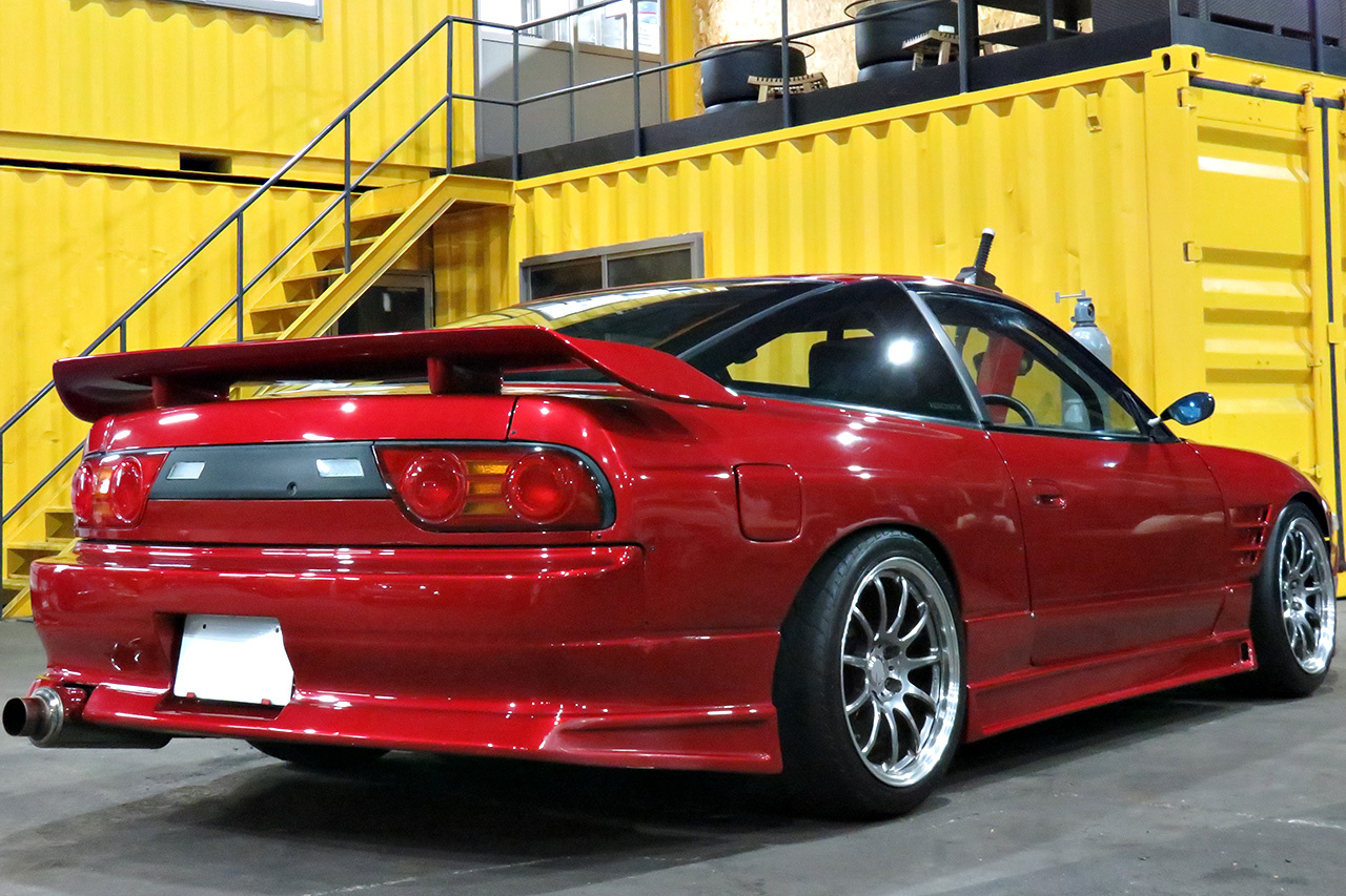 1993 Nissan 180SX Sileighty, G Corporation Wide Body Kit, Bride Full Bucket Driver Seat, HKS Intercooler, Work Emotion