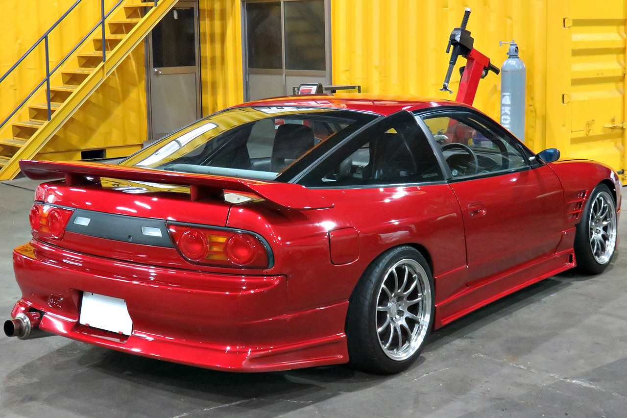 1993 Nissan 180SX Sileighty, G Corporation Wide Body Kit, Bride Full Bucket Driver Seat, HKS Intercooler, Work Emotion