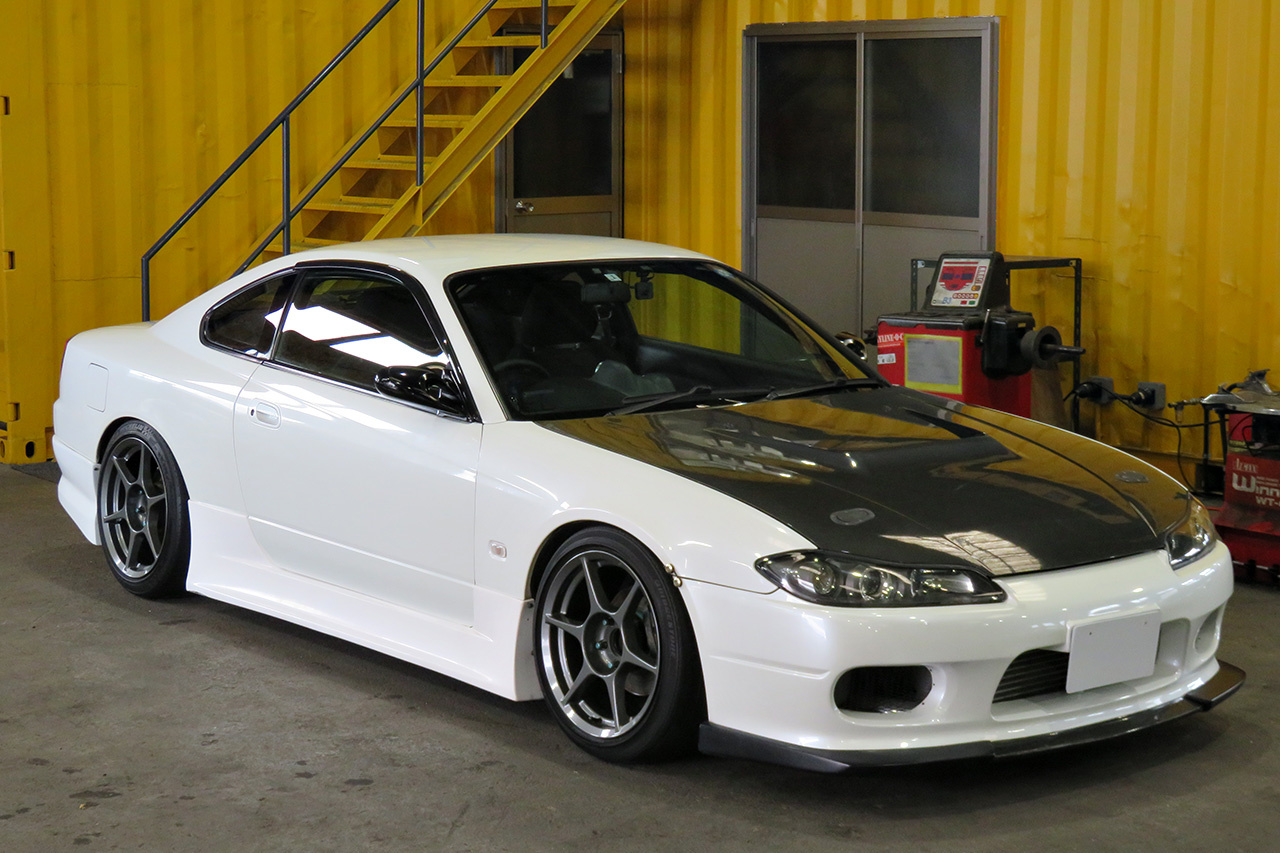 2001 Nissan SILVIA S15 SPEC R, P1 Racing Wheels, ETS radiator, Blitz Adjustable coilovers, GReddy Profec, YMS ECU