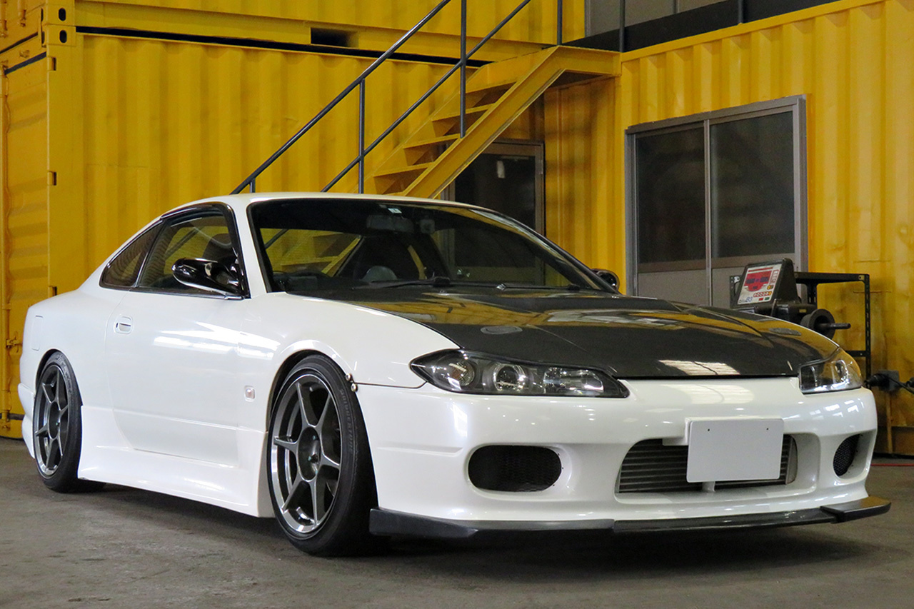 2001 Nissan SILVIA S15 SPEC R, P1 Racing Wheels, ETS radiator, Blitz Adjustable coilovers, GReddy Profec, YMS ECU