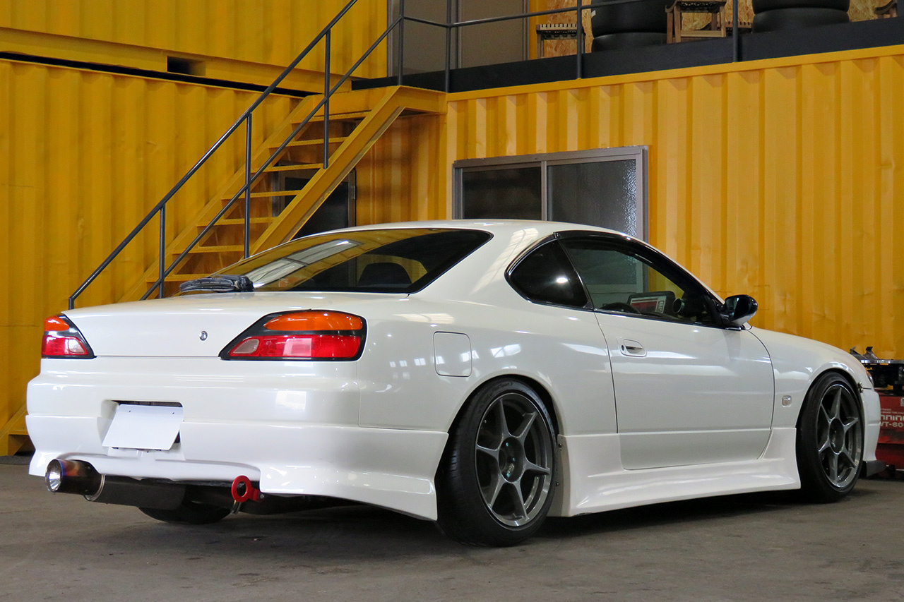 2001 Nissan SILVIA S15 SPEC R, P1 Racing Wheels, ETS radiator, Blitz Adjustable coilovers, GReddy Profec, YMS ECU