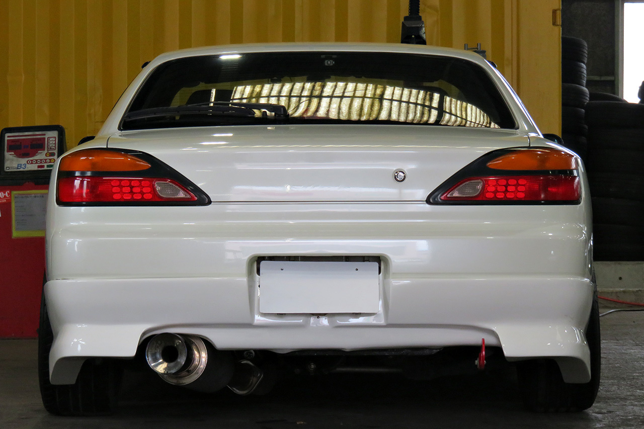 2001 Nissan SILVIA S15 SPEC R, P1 Racing Wheels, ETS radiator, Blitz Adjustable coilovers, GReddy Profec, YMS ECU