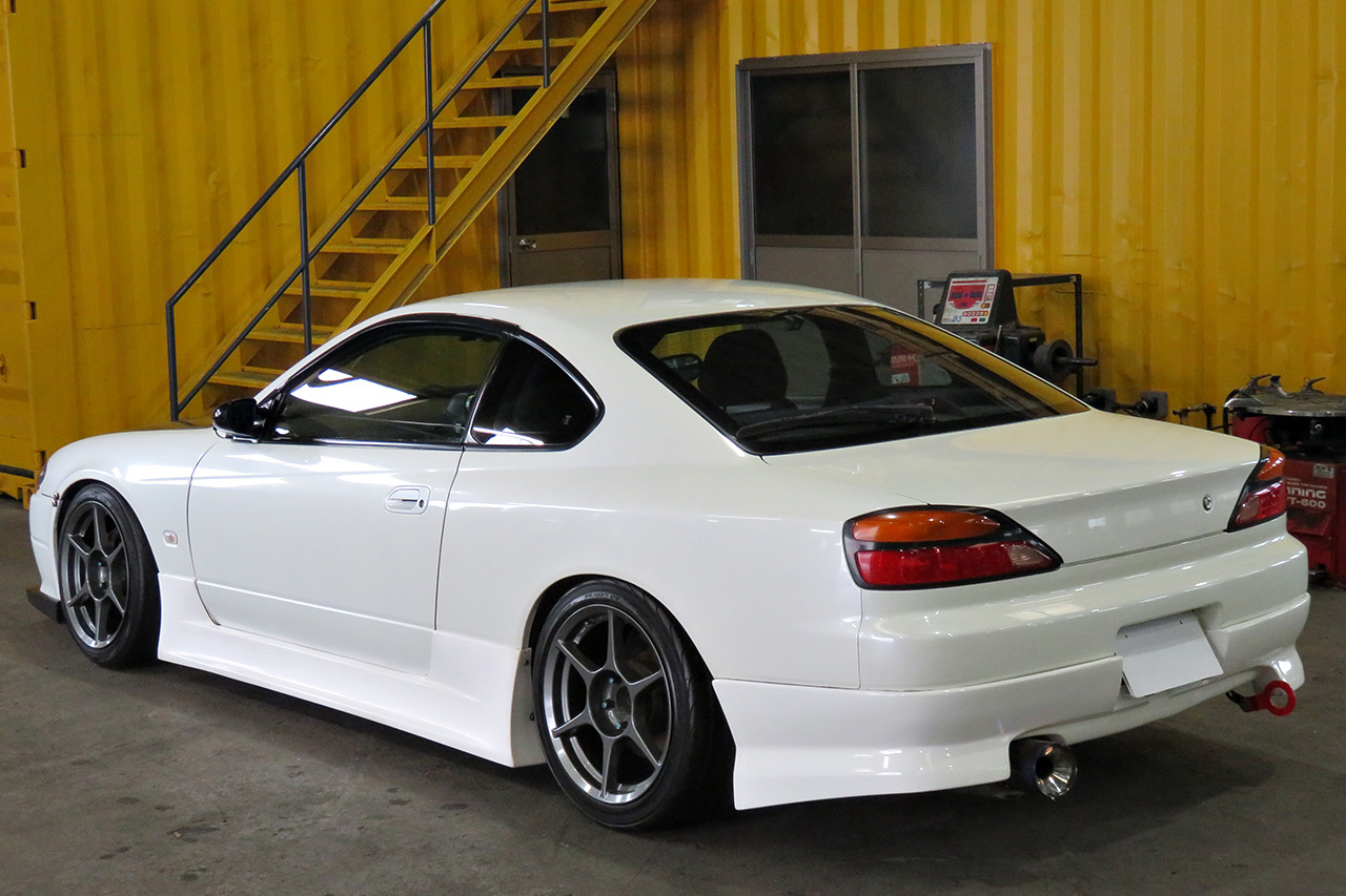 2001 Nissan SILVIA S15 SPEC R, P1 Racing Wheels, ETS radiator, Blitz Adjustable coilovers, GReddy Profec, YMS ECU