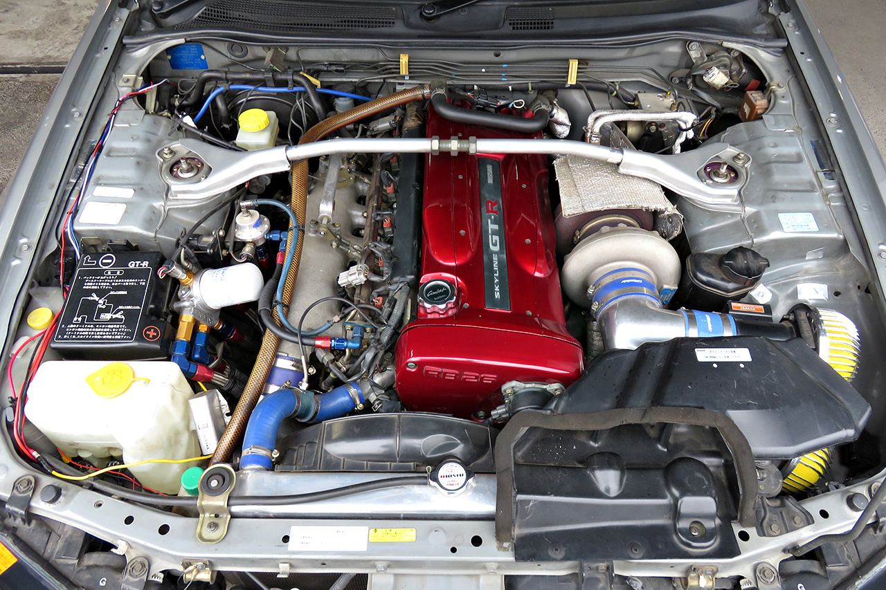 1999 Nissan SKYLINE GT-R R34 GT-R, GReddy T78-33D Turbine, Intercooler Toyosports, HKS coilovers, HKS EVC, GReddy wastegate v