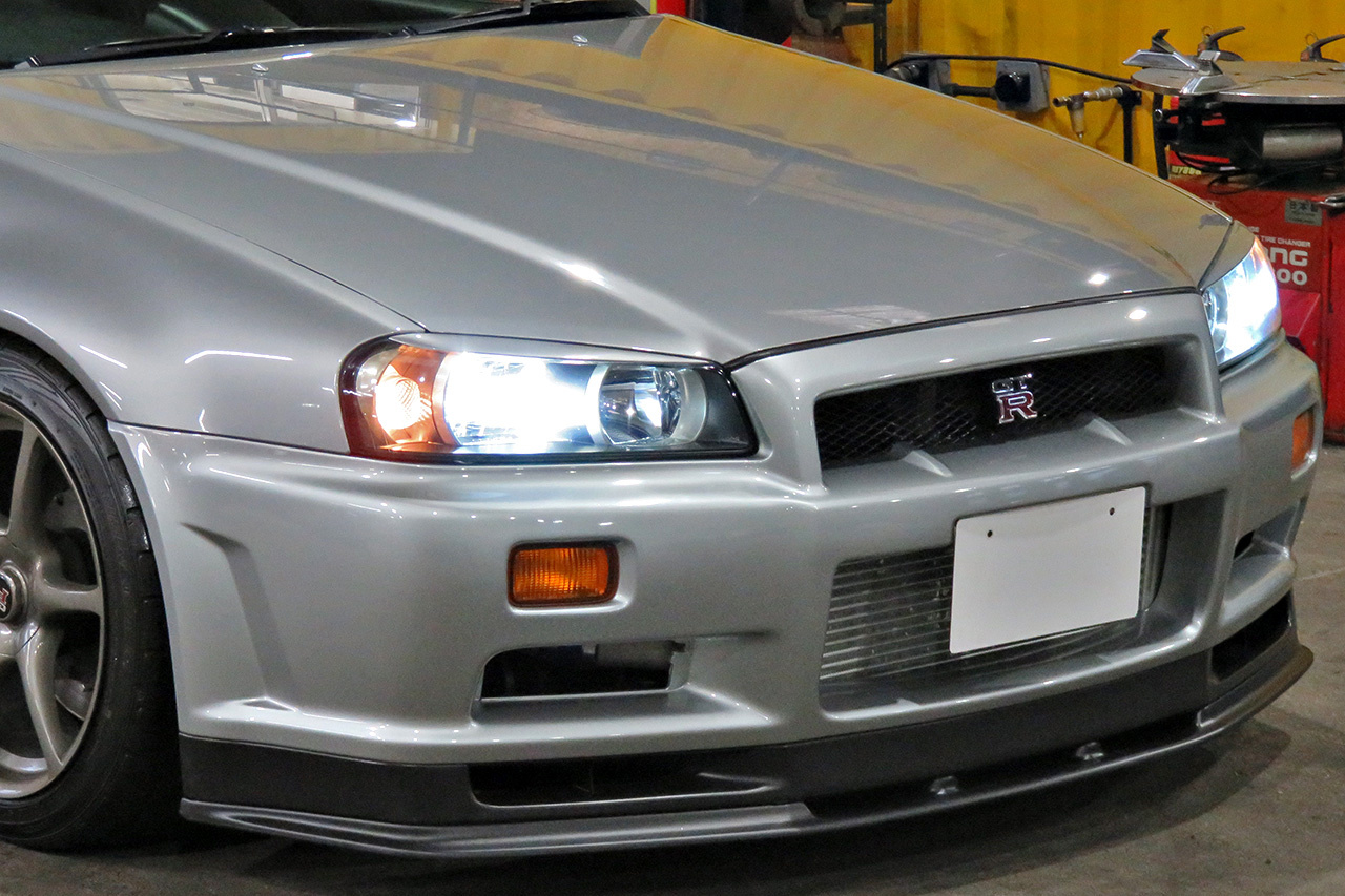 1999 Nissan SKYLINE GT-R R34 GT-R, GReddy T78-33D Turbine, Intercooler Toyosports, HKS coilovers, HKS EVC, GReddy wastegate v