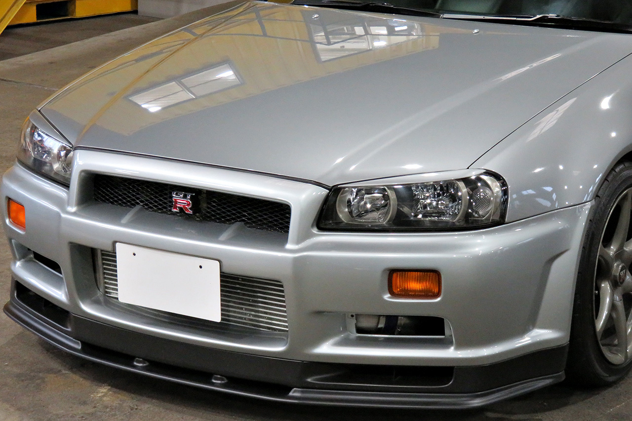 1999 Nissan SKYLINE GT-R R34 GT-R, GReddy T78-33D Turbine, Intercooler Toyosports, HKS coilovers, HKS EVC, GReddy wastegate v