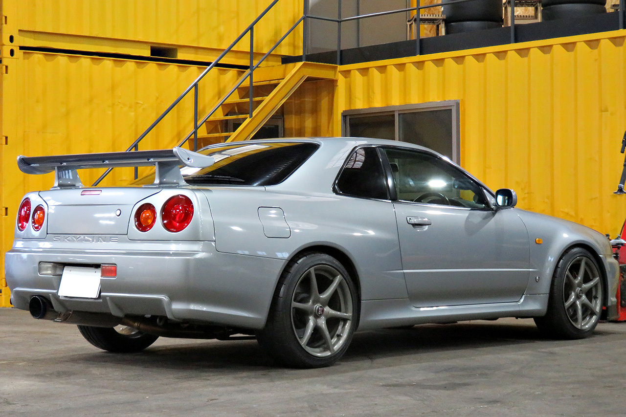 1999 Nissan SKYLINE GT-R R34 GT-R, GReddy T78-33D Turbine, Intercooler Toyosports, HKS coilovers, HKS EVC, GReddy wastegate v