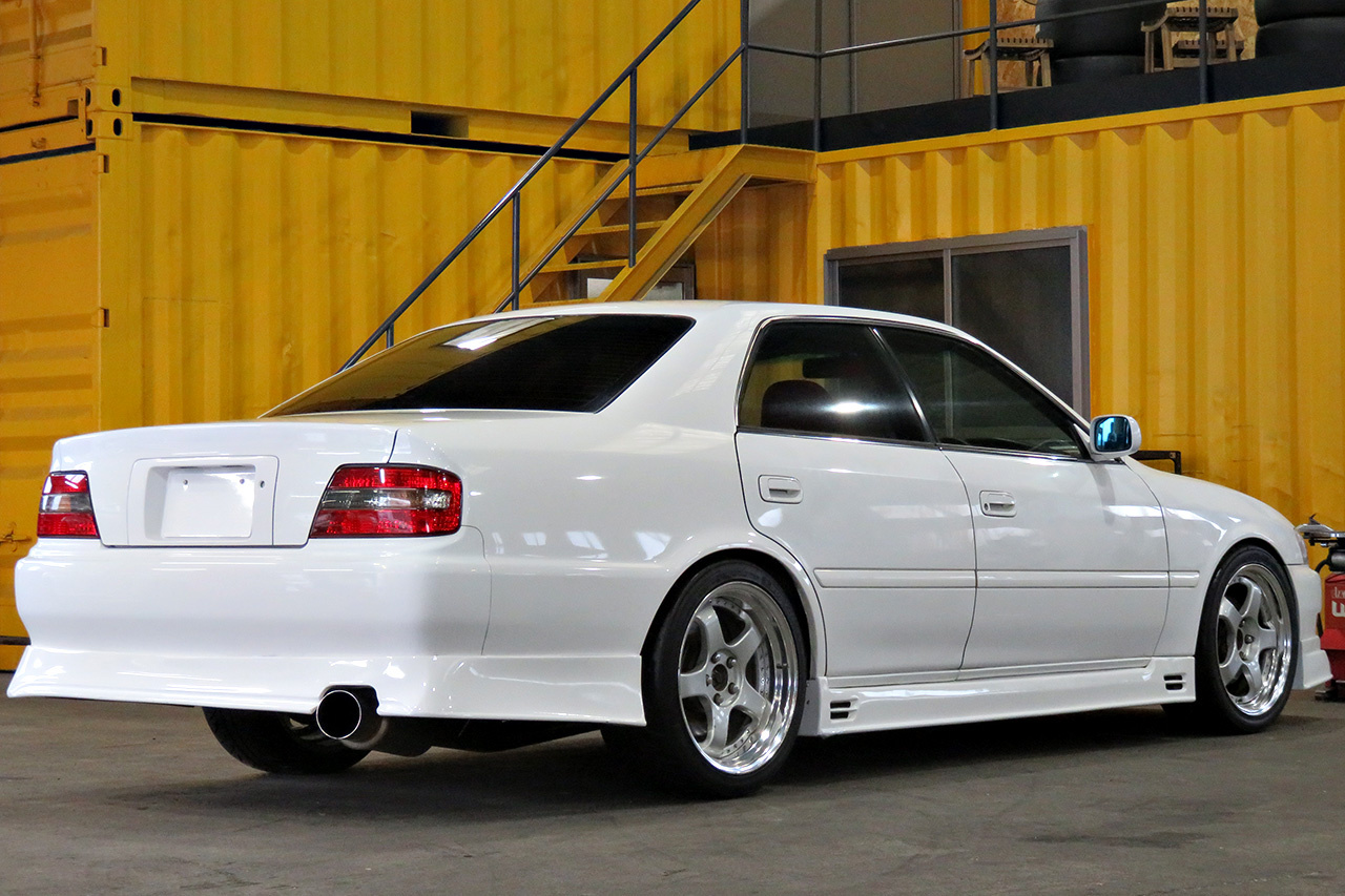 1998 Toyota CHASER Tourer V, 1JZGTE, JZX100, Work Meister 18in Wheels, Kakimoto Muffler, Bride Seat, ATC Steering Wheel