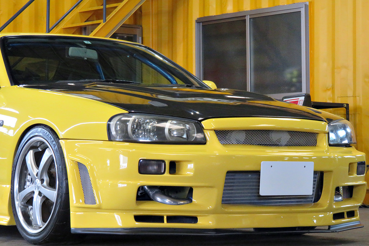 1999 Nissan SKYLINE COUPE 25GT TURBO, HKS Muffler, Apexi Power FC, HPI Radiator, HPI Intercooler, Aftermarket Full Body Kit