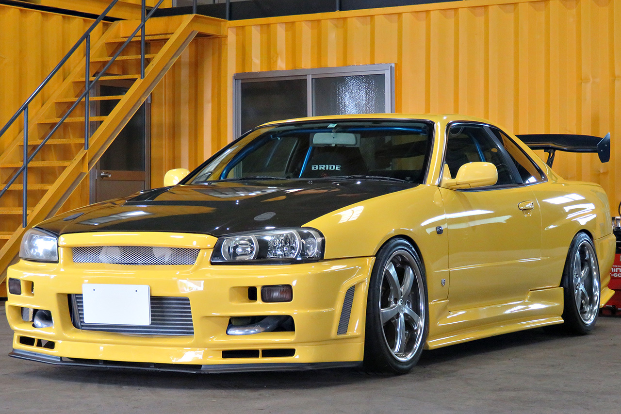 1999 Nissan SKYLINE COUPE 25GT TURBO, HKS Muffler, Apexi Power FC, HPI Radiator, HPI Intercooler, Aftermarket Full Body Kit