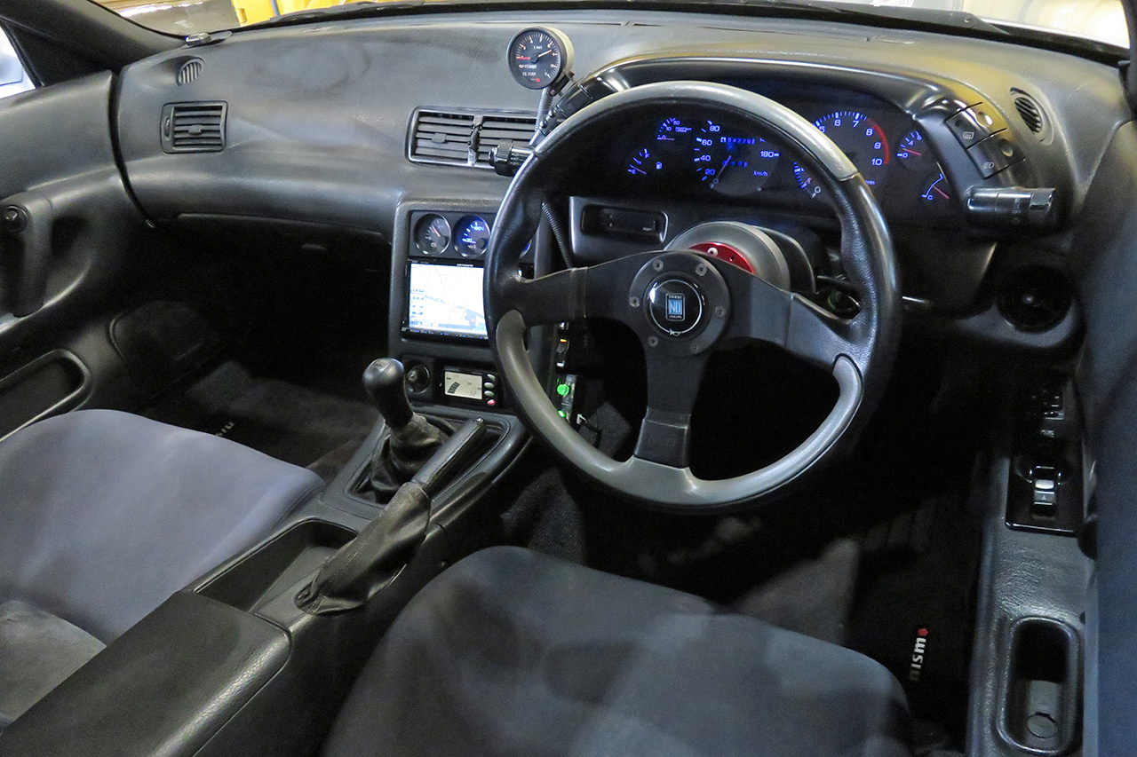 1993 Nissan SKYLINE GT-R R32 GT-R V Spec, HKS Silent Hi-Power Muffler, Enkei 18 inch Alloy Wheels 