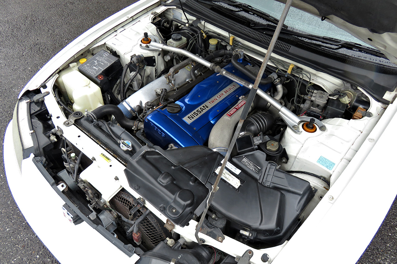 1995 Nissan SKYLINE GT-R R33 GT-R, HKS Super Drager Exhaust, WedsSport 18 inch Alloy Wheels