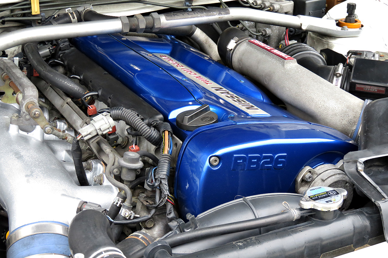 1995 Nissan SKYLINE GT-R R33 GT-R, HKS Super Drager Exhaust, WedsSport 18 inch Alloy Wheels
