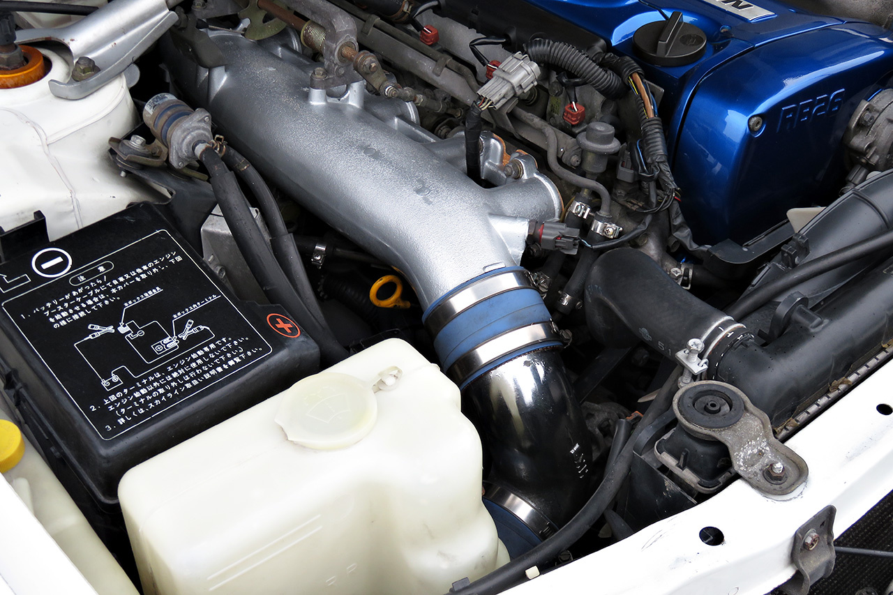 1995 Nissan SKYLINE GT-R R33 GT-R, HKS Super Drager Exhaust, WedsSport 18 inch Alloy Wheels