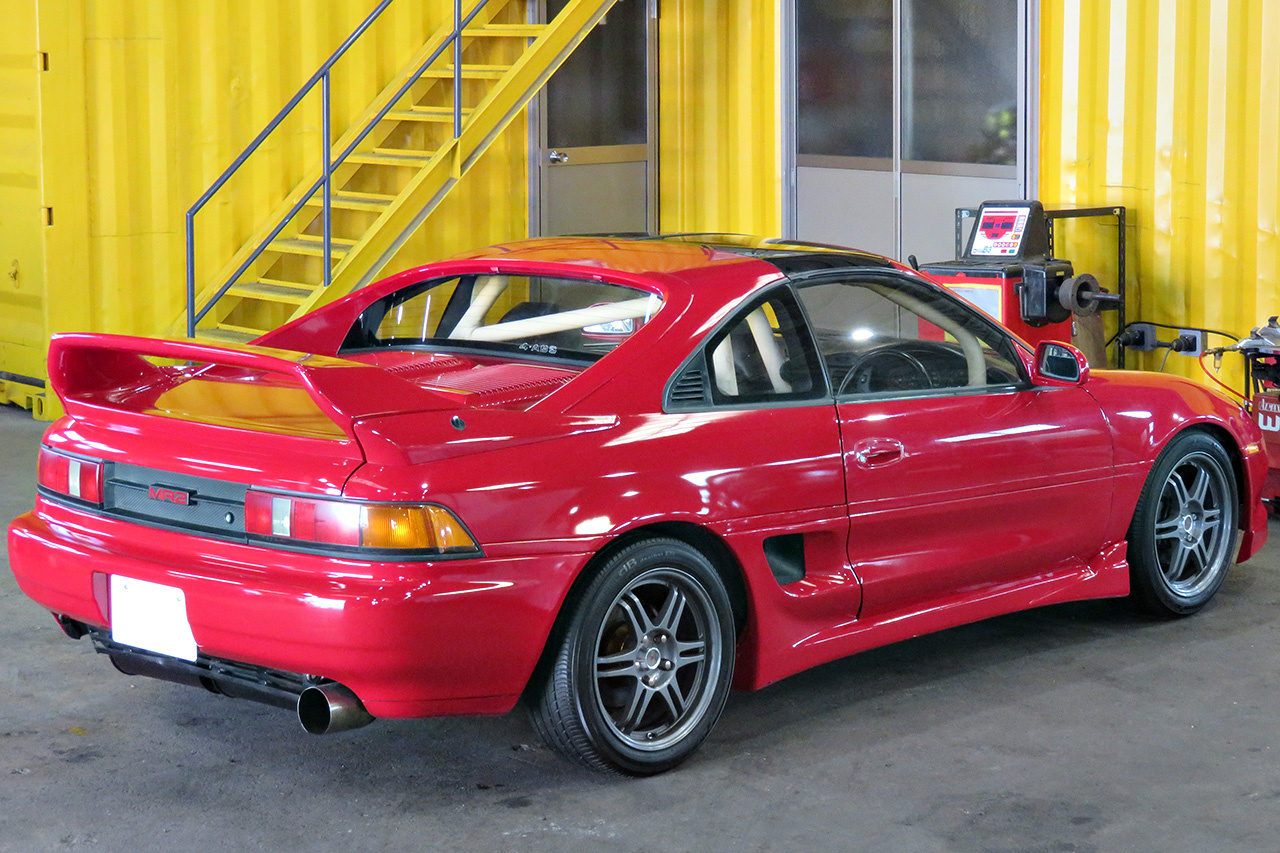 1990 Toyota MR2 GT TURBO, T-Bar Roof, Sparco Racing 16 Inch Alloy Wheels, Blitz Muffler