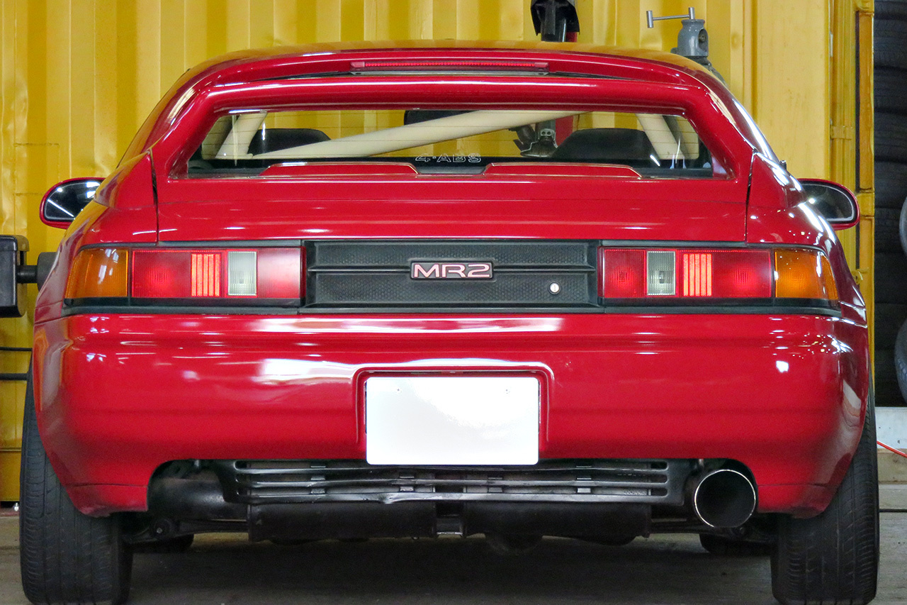 1990 Toyota MR2 GT TURBO, T-Bar Roof, Sparco Racing 16 Inch Alloy Wheels, Blitz Muffler