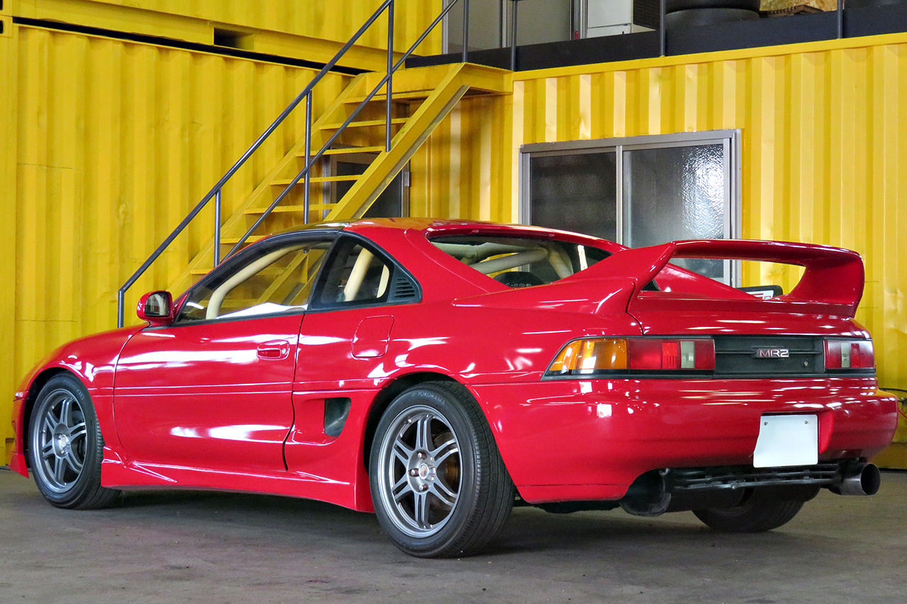 1990 Toyota MR2 GT TURBO, T-Bar Roof, Sparco Racing 16 Inch Alloy Wheels, Blitz Muffler