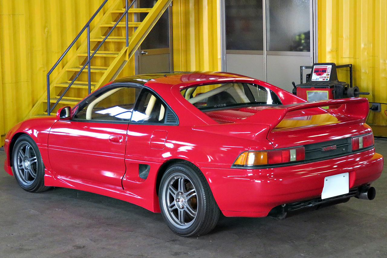 1990 Toyota MR2 GT TURBO, T-Bar Roof, Sparco Racing 16 Inch Alloy Wheels, Blitz Muffler