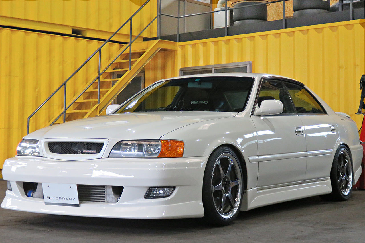 1996 Toyota CHASER JZX100 Tourer V 1JZGTE Turbo Engine,  URAS Full Aero Body Kit,  Factory 5F Transmission