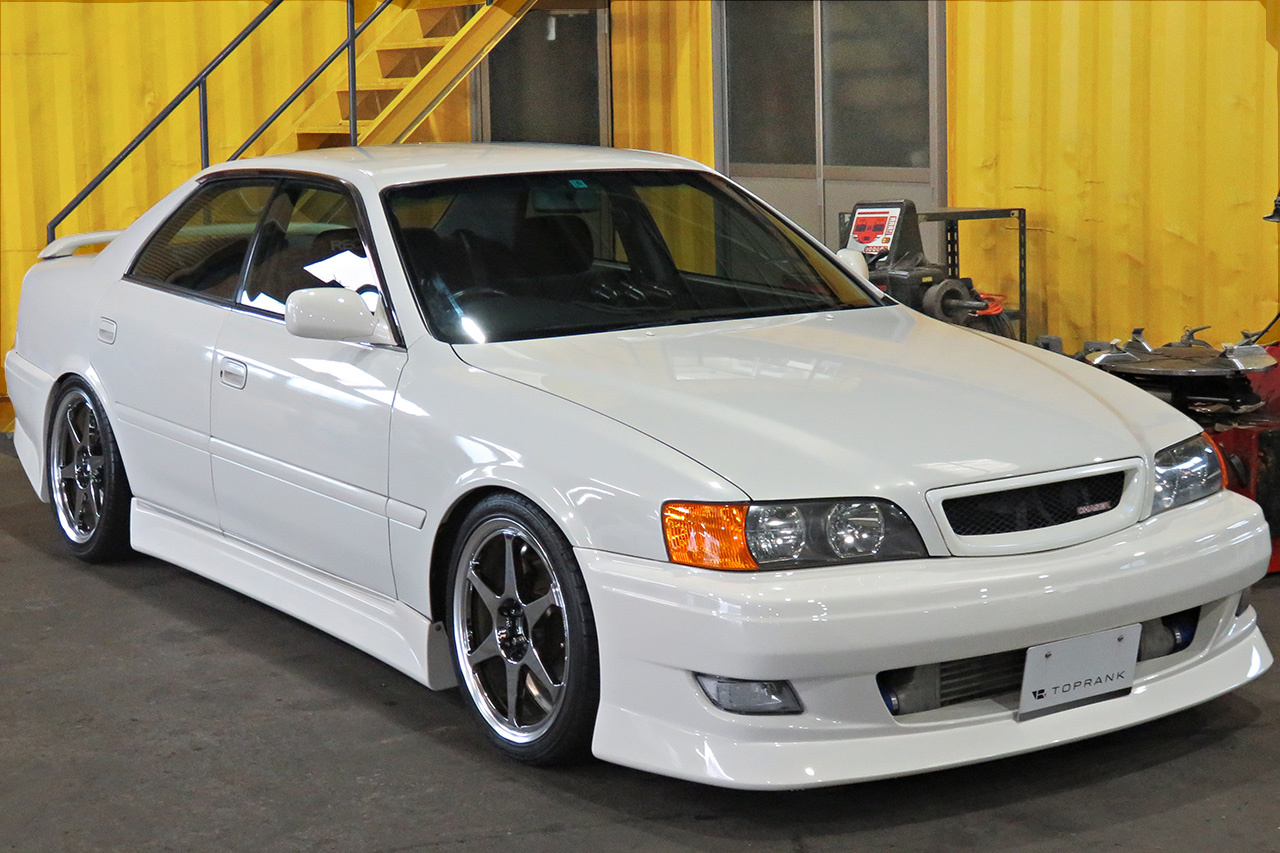 1996 Toyota CHASER JZX100 Tourer V 1JZGTE Turbo Engine,  URAS Full Aero Body Kit,  Factory 5F Transmission