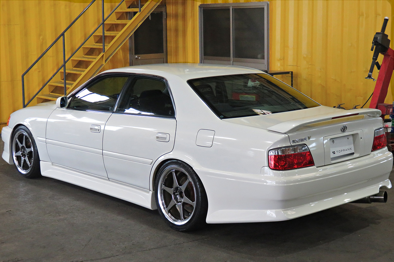 1996 Toyota CHASER JZX100 Tourer V 1JZGTE Turbo Engine,  URAS Full Aero Body Kit,  Factory 5F Transmission