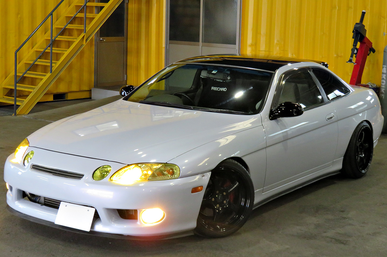 1996 Toyota SOARER 1JZGTE Turbo Engine, ORC-Ogura Racing Clutch, Wedssport 18 inch Alloy Wheels , 5F factory