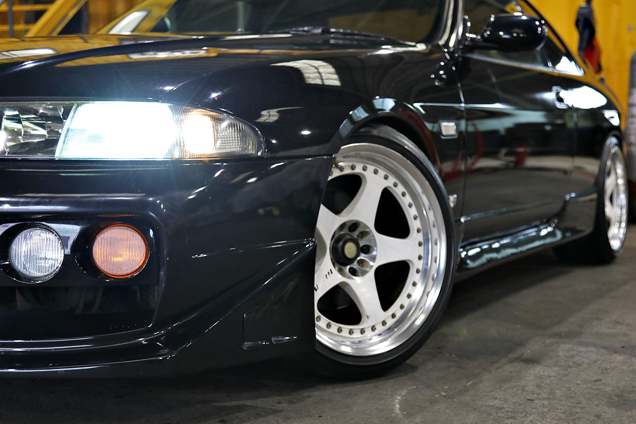 1996 Nissan SKYLINE COUPE R33 GTS25 Type M, Rays Nismo LMGT1 18 inch Wheels, 5Zigen Exhaust, Sun Roof