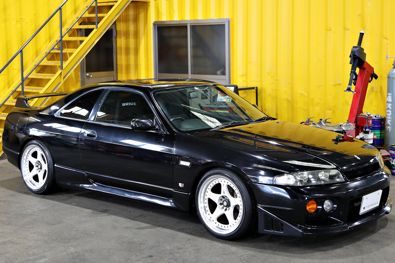 1996 Nissan SKYLINE COUPE R33 GTS25 Type M, Rays Nismo LMGT1 18 inch Wheels, 5Zigen Exhaust, Sun Roof