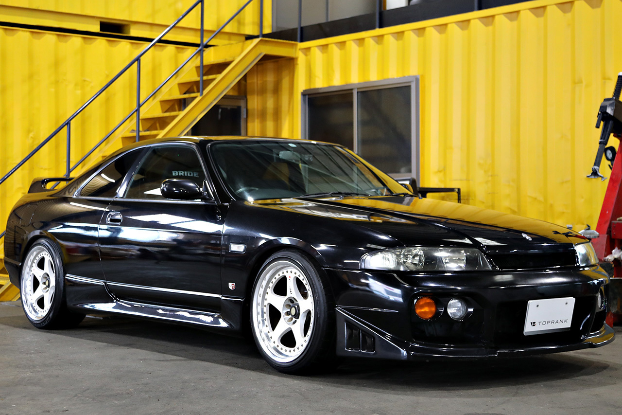 1996 Nissan SKYLINE COUPE R33 GTS25 Type M, Rays Nismo LMGT1 18 inch Wheels, 5Zigen Exhaust, Sun Roof