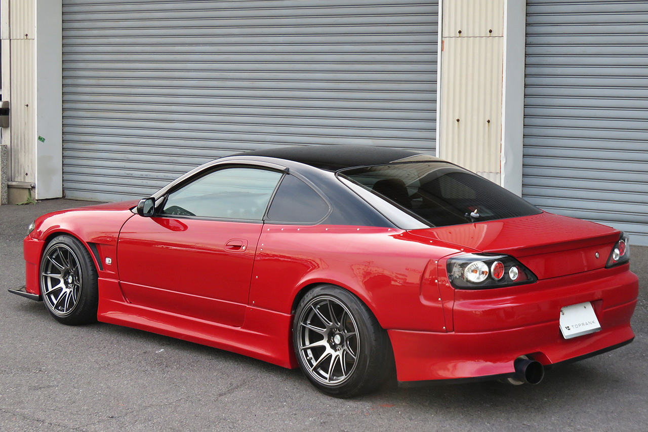 1999 Nissan SILVIA S15 Spec R, Aftermarket Intercooler, GAB Height Adjustable Coilovers, Driver Recaro Seat