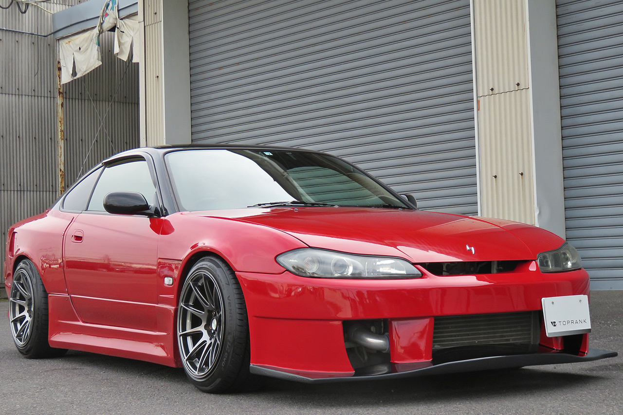 1999 Nissan SILVIA S15 Spec R, Aftermarket Intercooler, GAB Height Adjustable Coilovers, Driver Recaro Seat