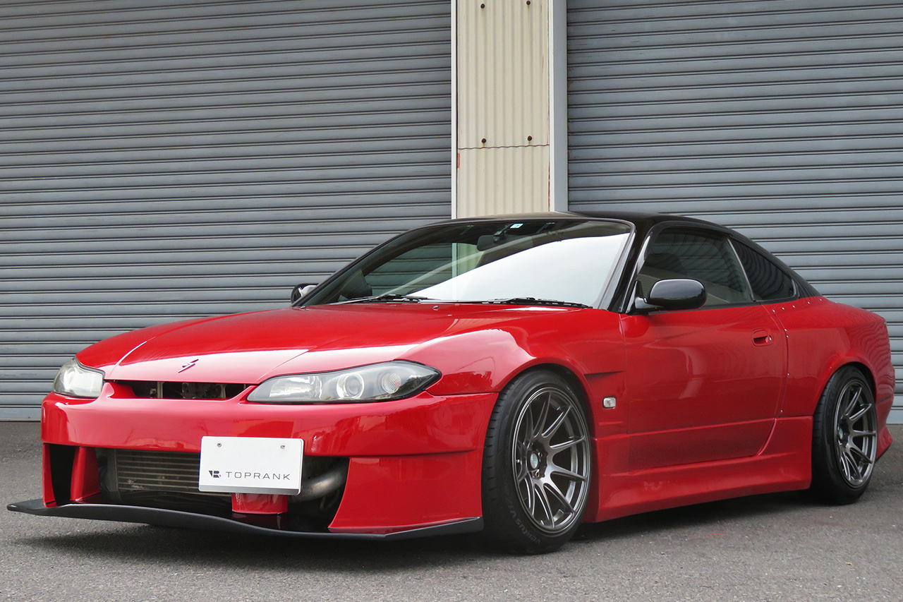 1999 Nissan SILVIA S15 Spec R, Aftermarket Intercooler, GAB Height Adjustable Coilovers, Driver Recaro Seat