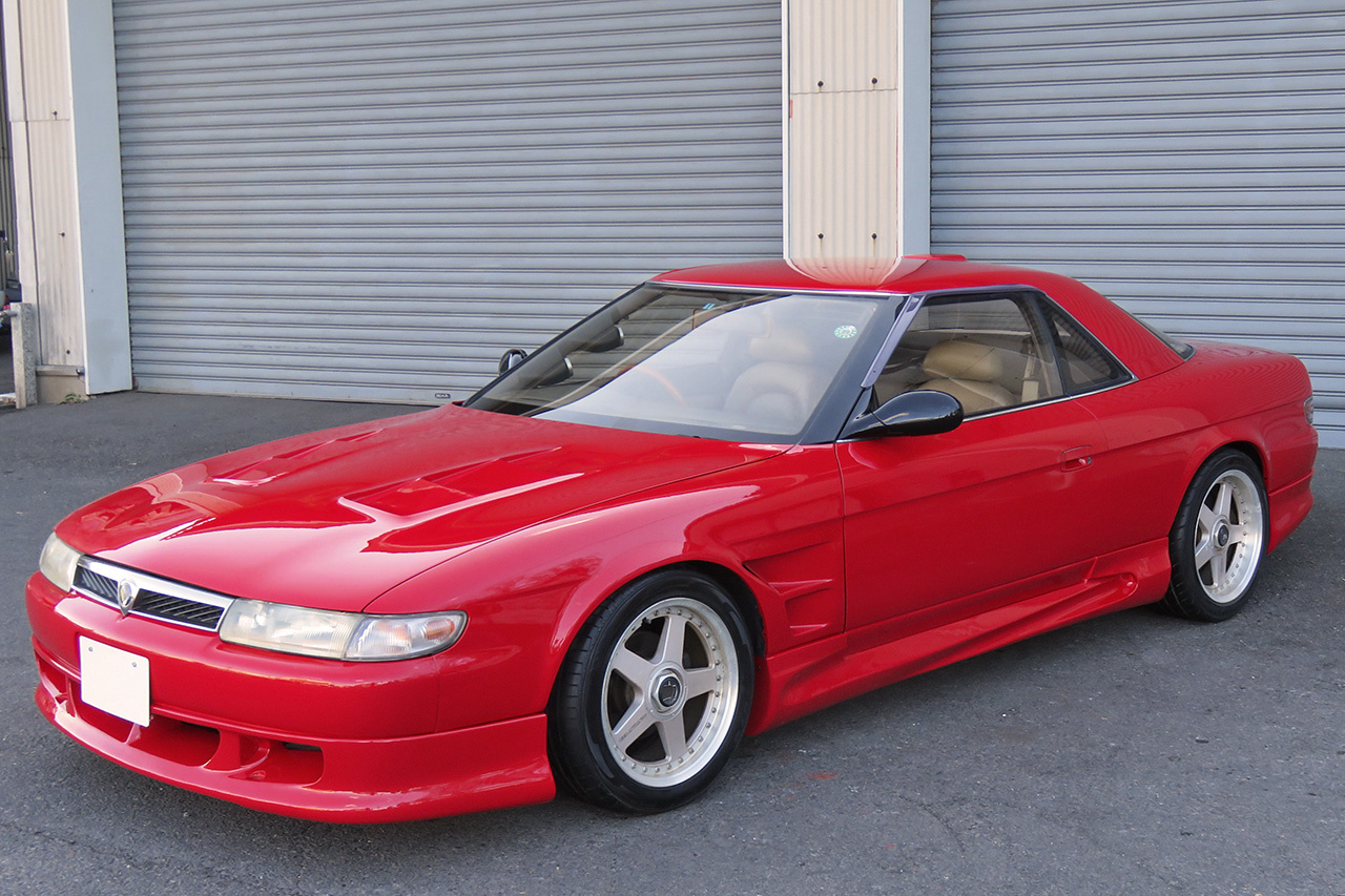 1990 EUNOS EUNOS COSMO 20B COSMO, RE Amemiya Body Kit,  Mazda Speed 17 Inch Alloy Wheels, Fujitsubo Exhaust