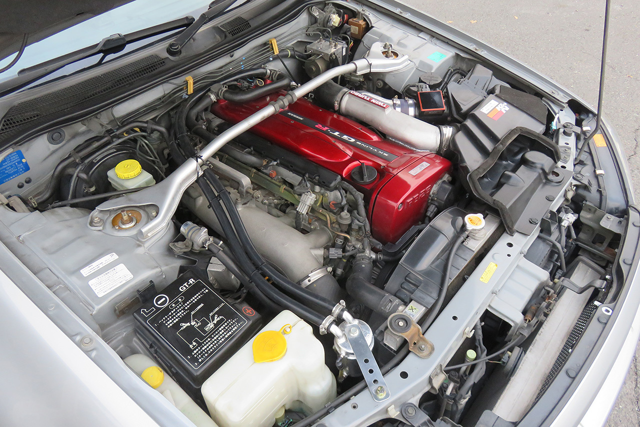 2000 Nissan SKYLINE GT-R R34 GT-R V SPEC, Rays Volk Racing TE37 SL 18 Inch Wheels, HKS Height Adjustable Coilovers 