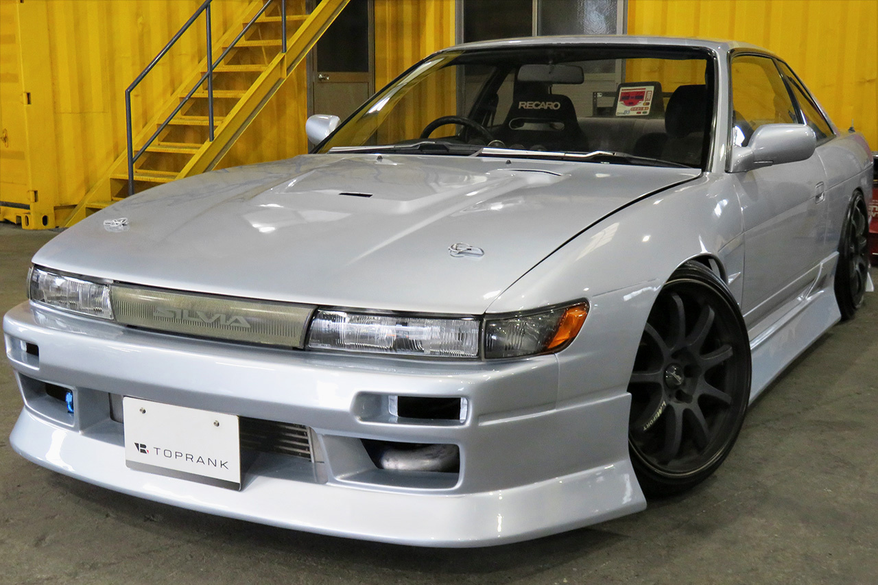 1989 Nissan SILVIA S13 BN Sports Aero Kit, HKS F CON V, OS Giken Twin Plate Clutch