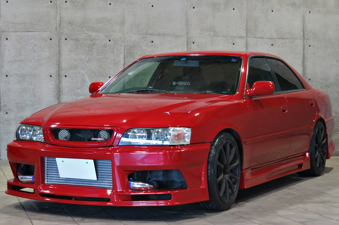 1996 Toyota CHASER JZX100 CHASER TOURER V KAZAMA AUTO Full Aero, Factory 5F, HPI Intercooler